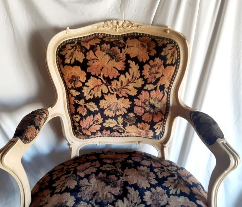 Cadeirão Bergere antiga bom estado