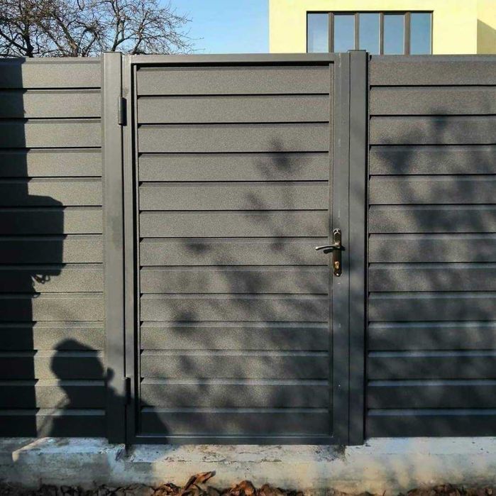 Забор Ранчо Металевий Горизонт Паркан Жалюзі