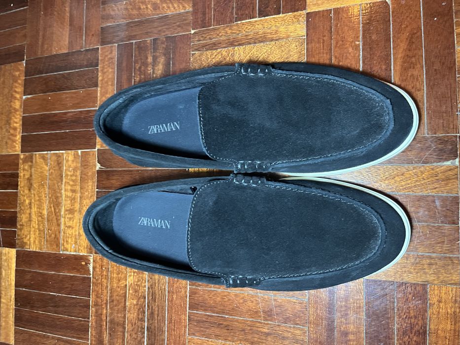 Mocassim preto zara