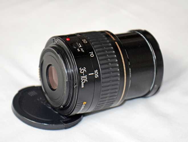Objetiva Canon EF 35-105mm 1:4.5-5.6 (p/reparo ou peças)