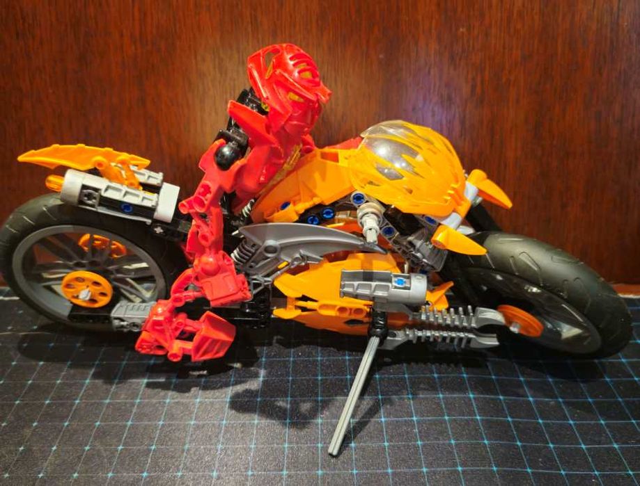 Wyprzedaż LEGO (dzieci wyrosły): Lego Hero Factory 7158, Furno Bike + instrukcja, Kraków