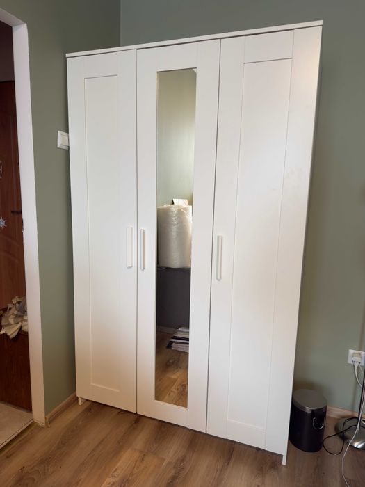 Szafa 3-drzwiowa IKEA BRIMNES 117 x 190 cm