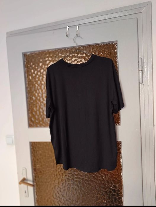 Koszulka T shirt Terranova czarna miś