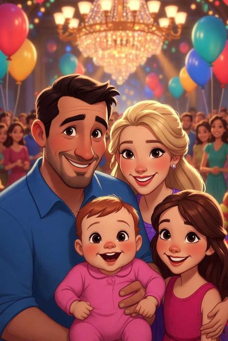 Мультивселенная: фото и видео в стиле Pixar или Disney.