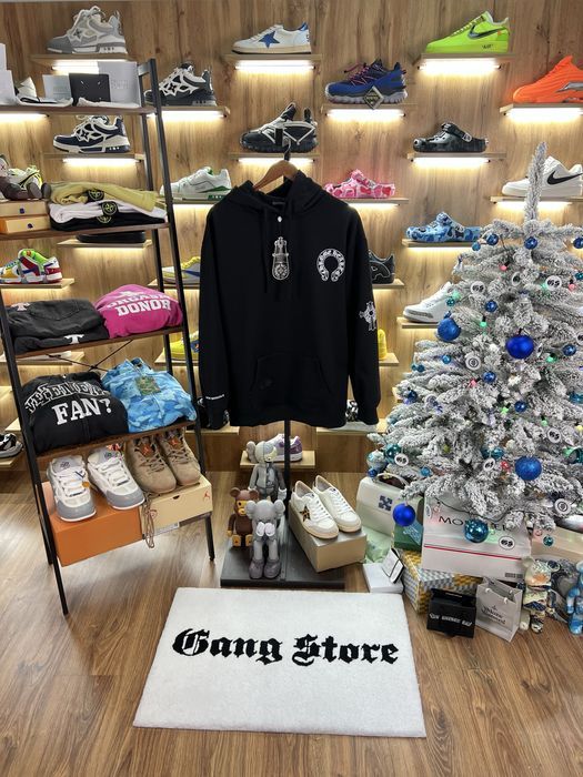 Худі Chrome Hearts Horseshoe Logo Black