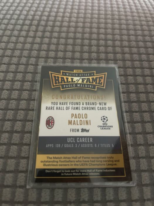 Colecao Topps 2024/25 - Hall of Fame
