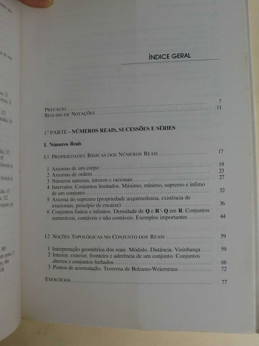 Introdução à Análise Matemática
de J. Campos Ferreira
5ª Edição