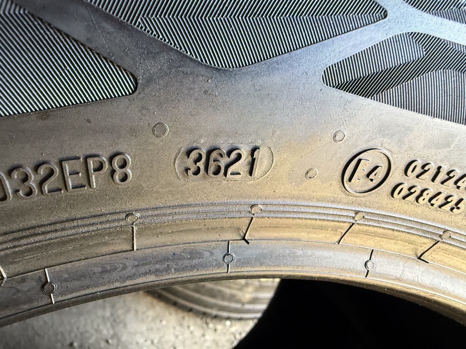 Літні шини 225/60 R18 Continental EcoContact 6 2шт. 90% залишку 2021