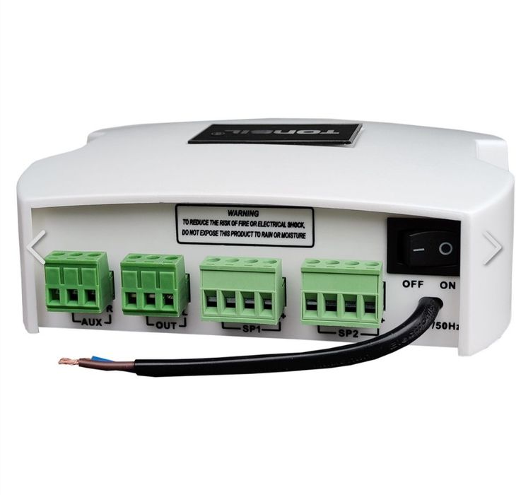 Tonsil WS-25 wzmacniacz bluetooth 4x30W do głośników sufitowych