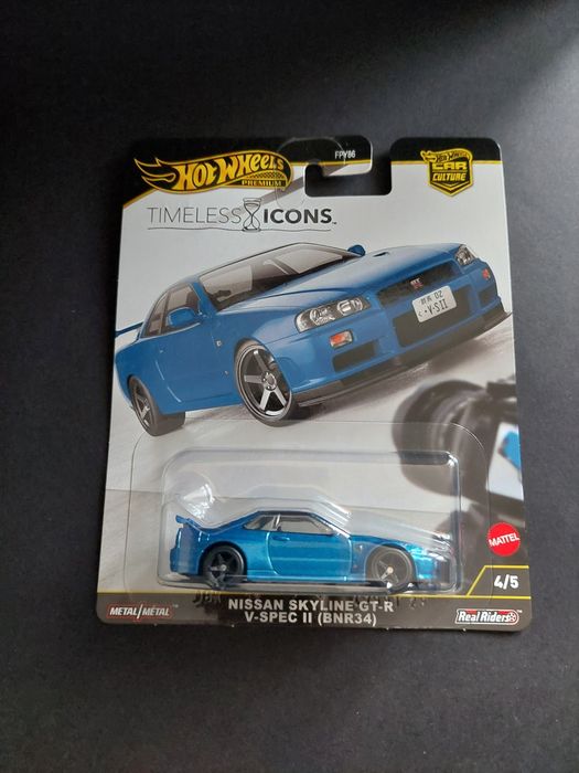 ミニカー 2023RLC HotWheels NissanSkyline GT-R R34 ミニカー 2023RLC HotWheels NissanSkyline GT-R R34 ミニカー 2023RLC