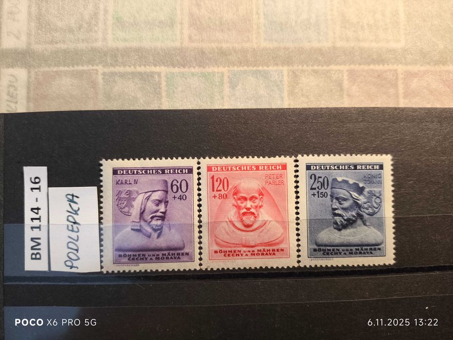 Znaczki Czechy i Morawy Warszawa Żoliborz • OLX.pl