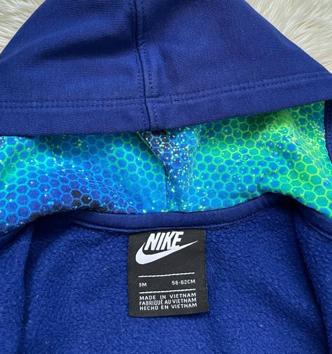 чоловічок, ромпер, комбінезон на флісі Nike на малюка 3 місяці