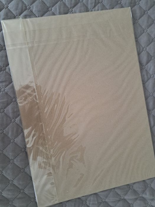 Pintura ilustração de letra W / M - 42,2 x 29,8 cm - NOVO