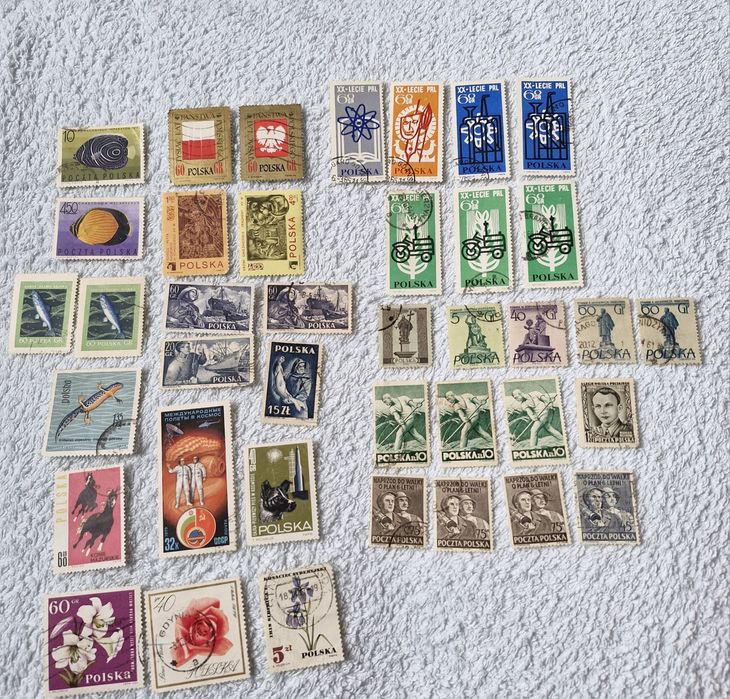 Znaczki pocztowe czasy PRL