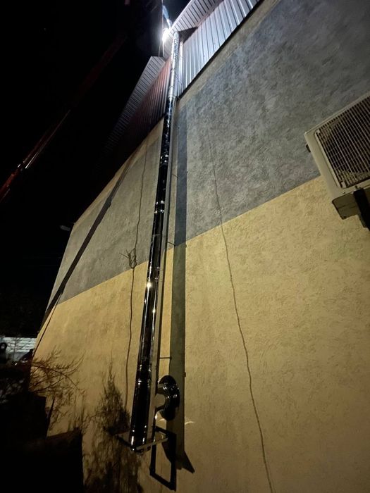 Дымоходы, трубы нержавеющие, димоход, сендвич труби, монтаж. Гильзовка