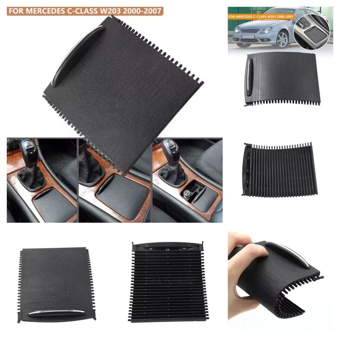 Perciana cortina consola central suporte do copo Mercedes BMW, VW Golf