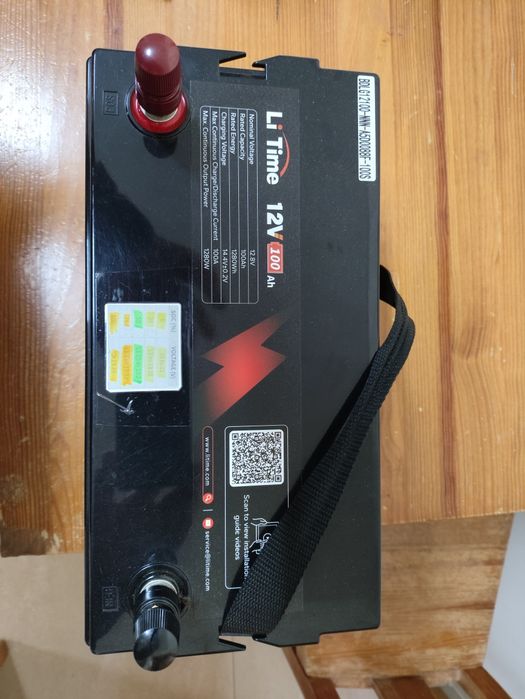 Bateria lifepo4 para caravana ou autocaravana