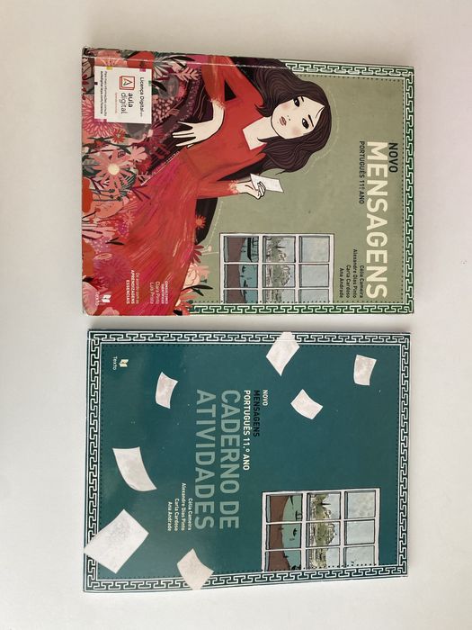 Manual e caderno de atividades Mensagens Português 11 ano