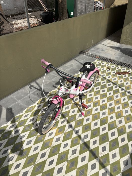Bicicleta 16 polegadas 4,5-6 anos