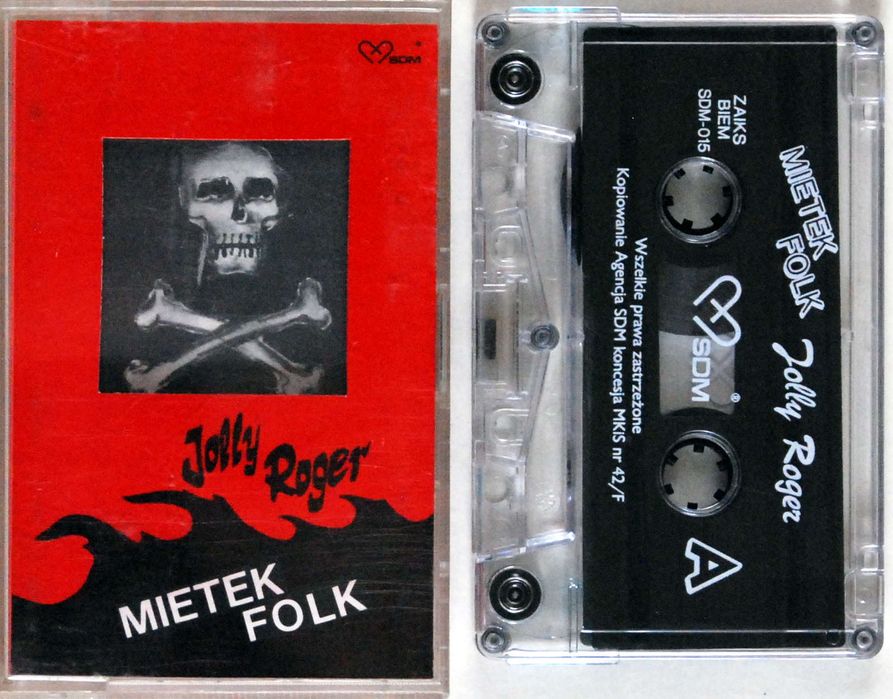 Mietek Folk - Jolly Roger (kaseta) BDB