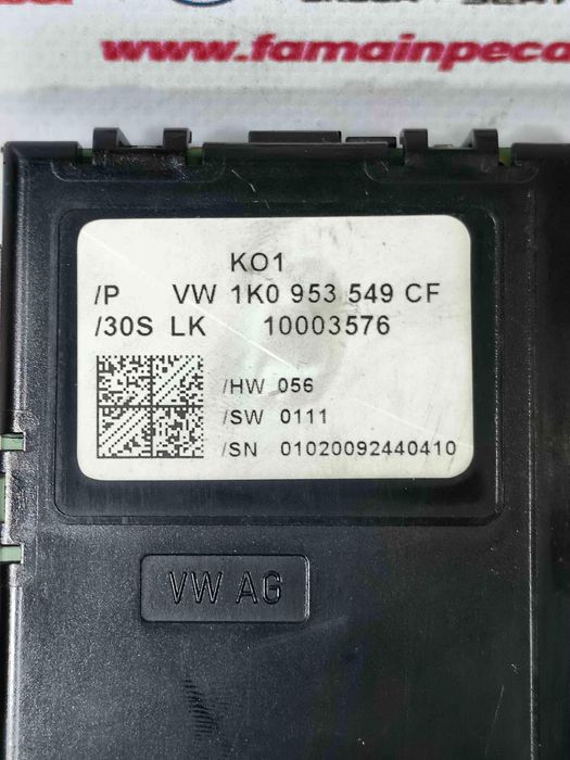 Sensor Ângulo Direção VW SCIROCCO III