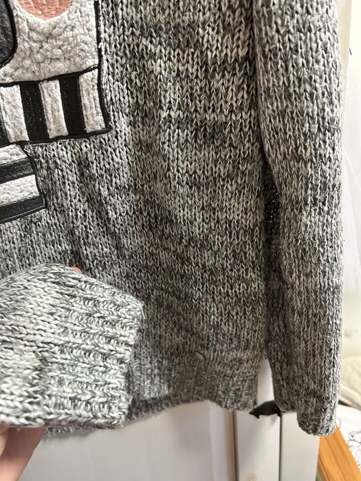 Sweter, sweterek z misiem Cropp M