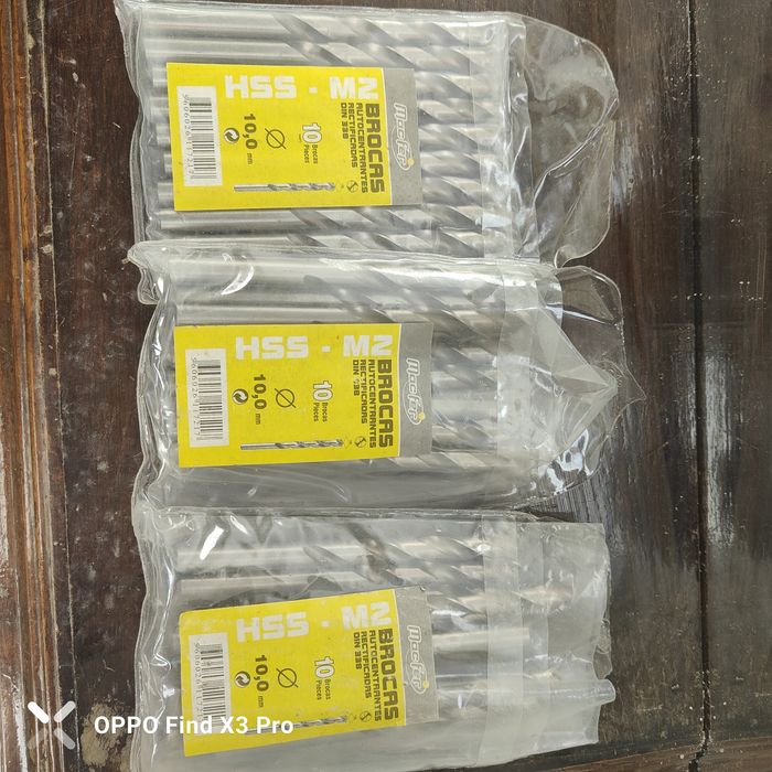 Broca HSS Rectificada DIN 338 Macfer -venfo todas por ø10mm