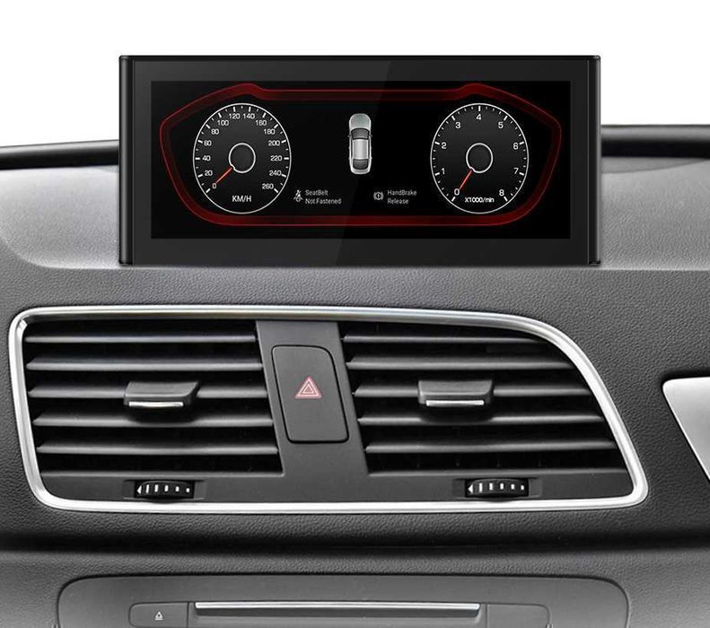 Audi Q3 2012–2018 – Radio Android 15 8,8” CarPlay Android Auto GPS Nawigacja Stacja Multimedialna WiFi Bluetooth DSP 4G LTE PL 2GB/32GB