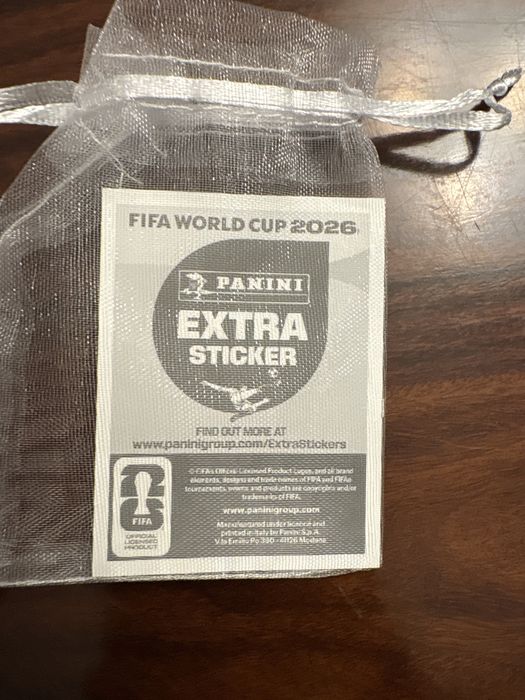 Florian Wirtz Extra Sticker GOLD Panini Mundial 2026 RARO