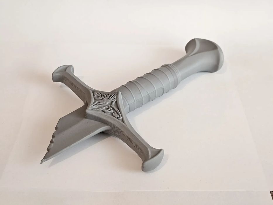 Imitação Espada LOTR Narsil - Andúril (Não funcional)