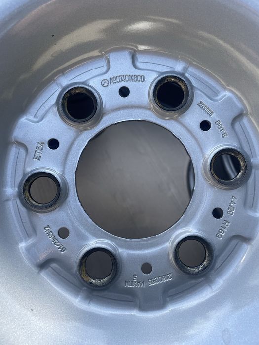 Диски сталеві Mercedes Sprinter, VW CRAFTER , r16 , 6х130