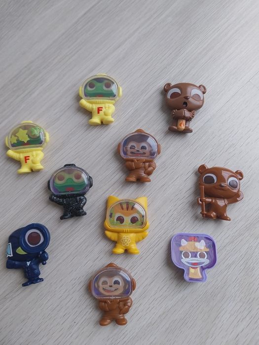 10 figurek Milka Secret Box z mrugającymi oczami