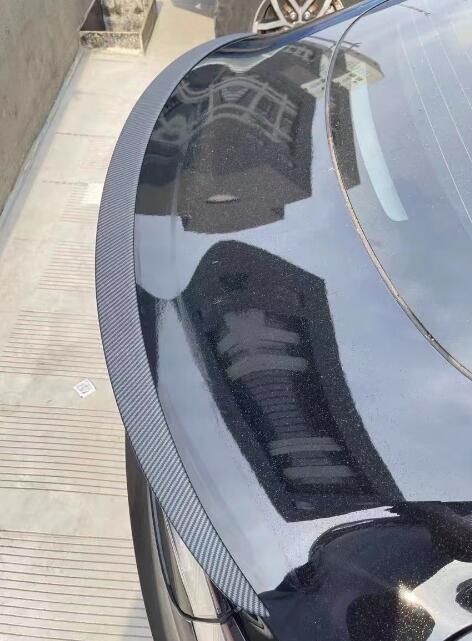 Спойлер Карбон, чорний глянець мат антикрило Тесла модель 3 ,Y тюнінг