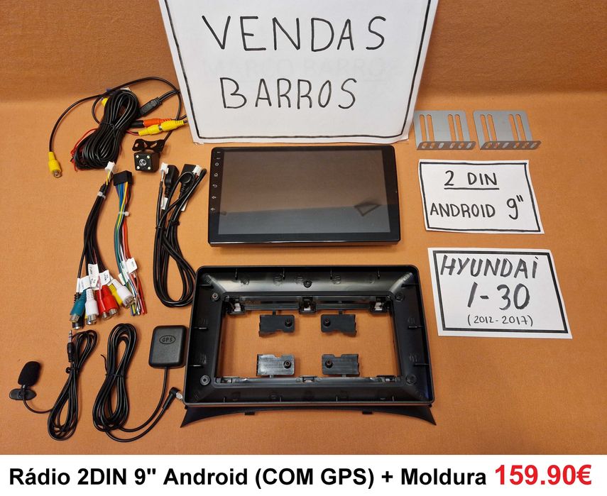 Rádio 2DIN • Hyundai i-30 • (2008 a 2017) • Android [4+64GB] i30