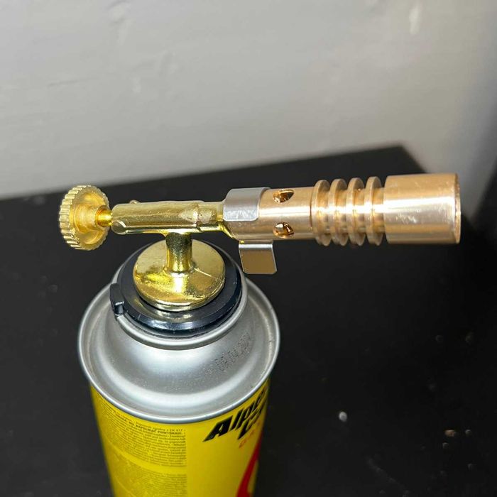 Palnik Spawalniczy RICAS Gazowy na Kartusze + 4 Kartusze + 2 GRATISY