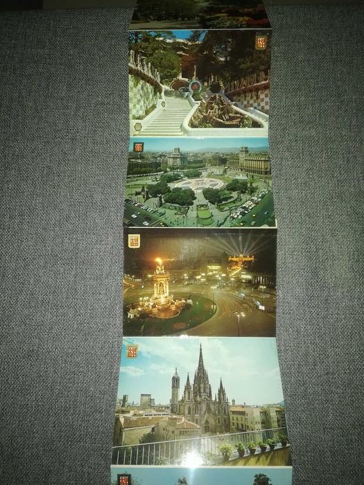 10 postais de Barcelona