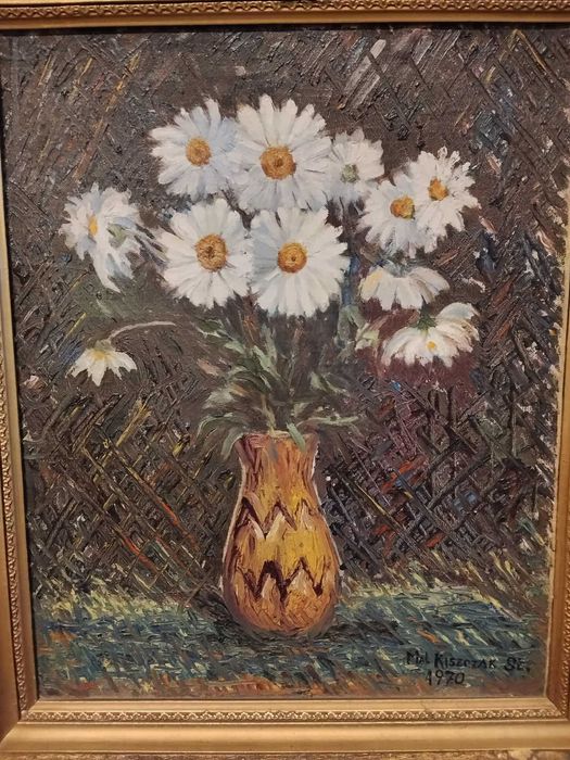 Stare obrazy w pięknej ramie