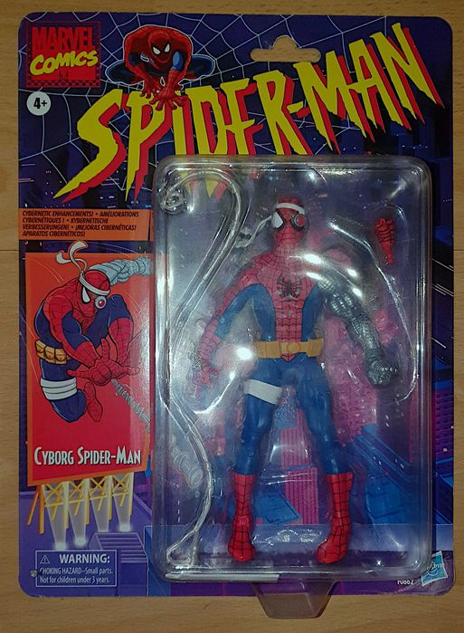 Marvel Legends Retro Vintage Collection Cyborg Spider-Man
