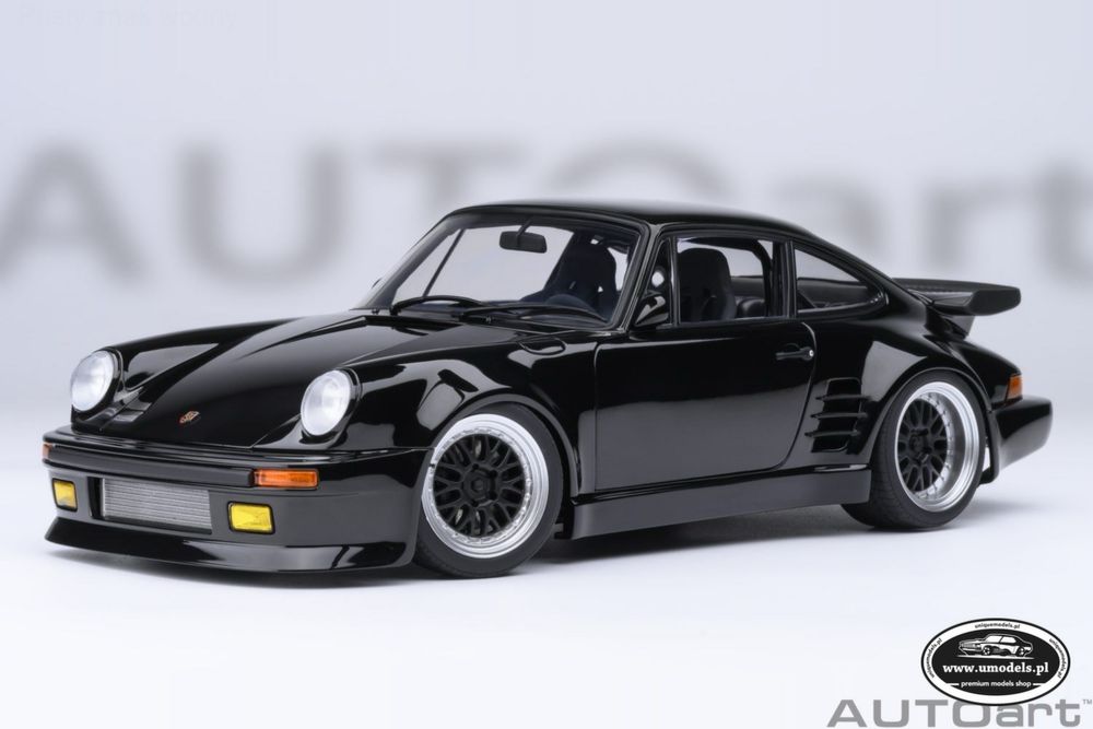 AUTOart Porsche 911 (930) Turbo Midnight Wangan Blackbird 1/18