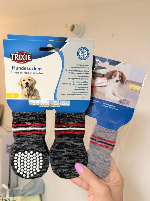Meias para cão - usar no interior