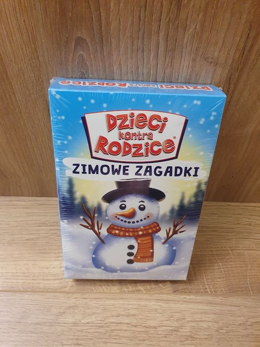 Gra dla dzieci Zimowe zagadki nowa folia