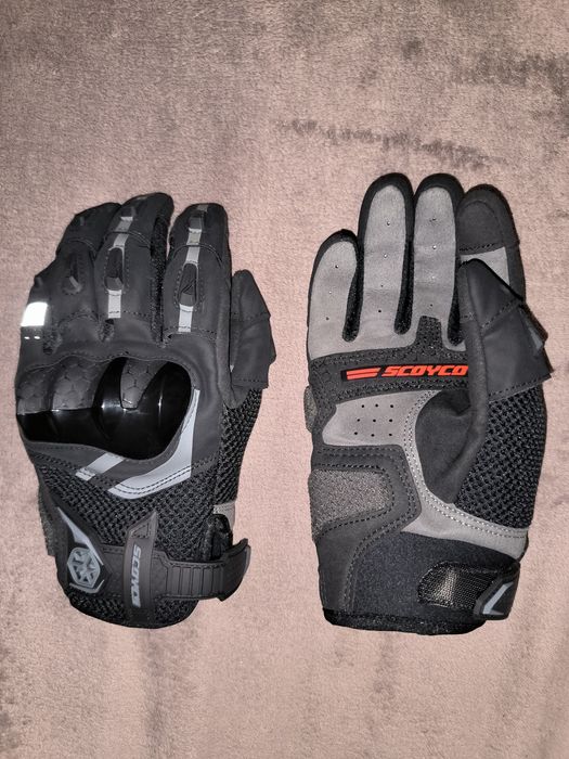 Продам мото перчатки Scoyco MC117 Black