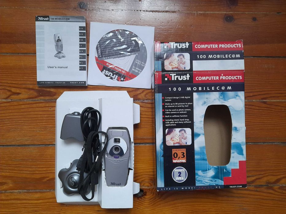 TRUST Digital Camera "100 Mobilecam" (Sealed in Box)64739758740354122