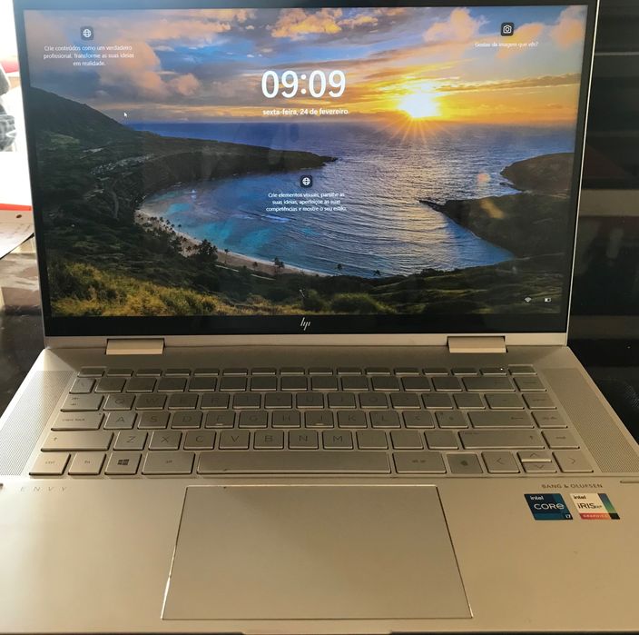 Computador HP Envy híbrido