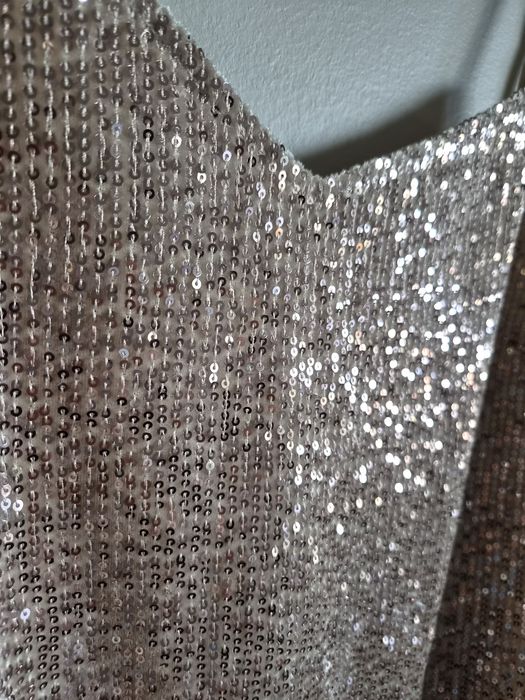 Sukienka cekiny threadbare L