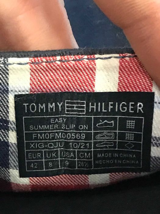 Espadryle/tenisówki Tommy Hilfiger Easy Summer rozm. 42