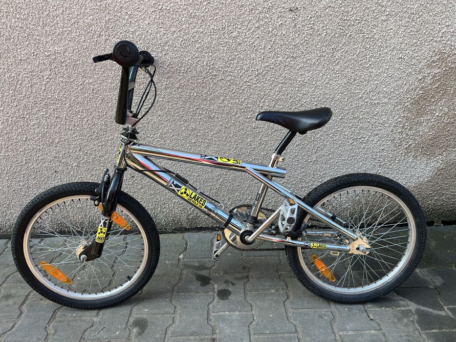 Rower chromowany  BMX Lakes