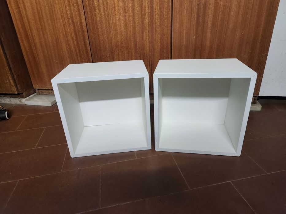 Estantes de parede, branco EKET do IKEA dimensões  35x25x35 cm