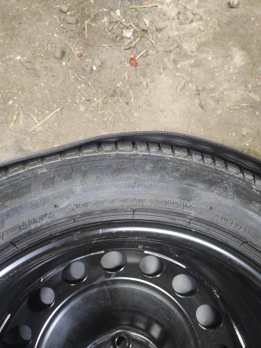 Запаска skoda octavia 205/55/r16