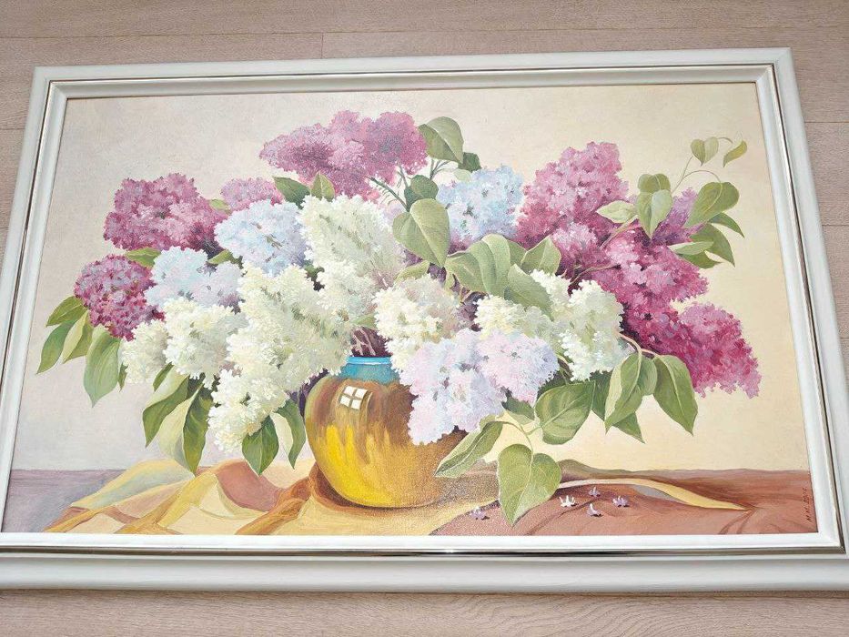 Авторська картина маслом з рамкою